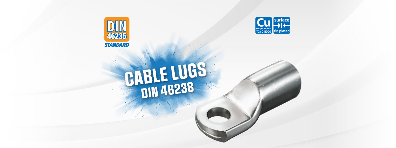 CABLE LUGS DIN 46238 EN